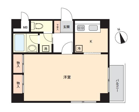 麻布十番徒步2分・港区月收16萬・即租SRC中古宅