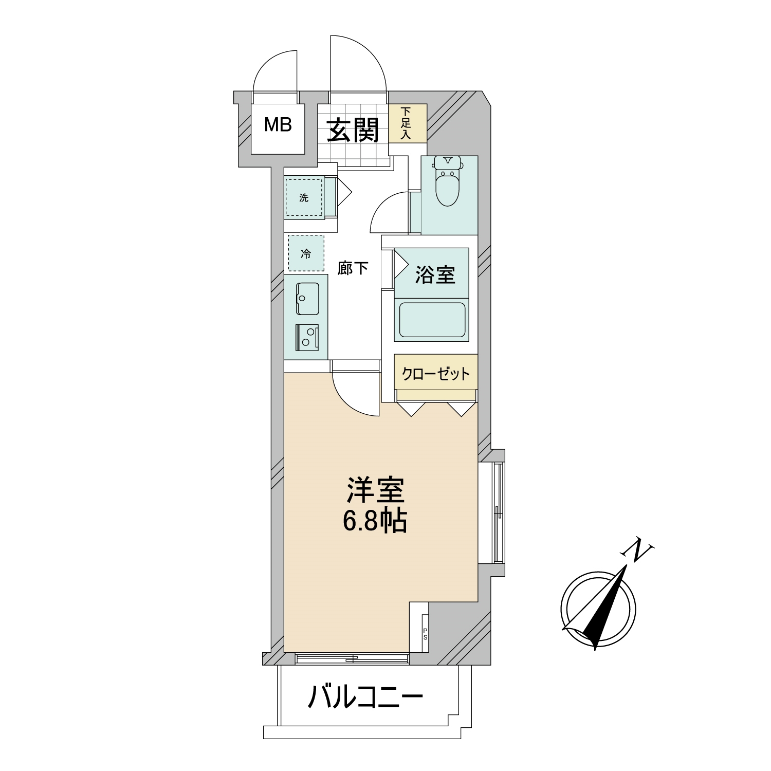 澀谷區・幡ヶ谷駅5分｜賃貸中即收益 SRC 2,480萬円